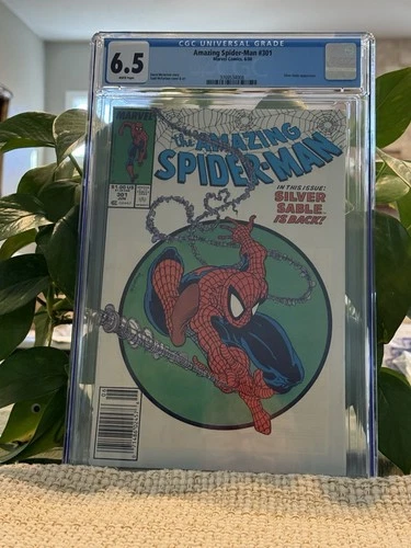 Marvel Comics The Amazing Spider-Man #301 1988 CGC 6.5 Key Issue Copper Age