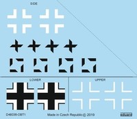 Eduard Accessories D48036 - 1:48 Fw 190A-8/R2 National Insignia For Eduard