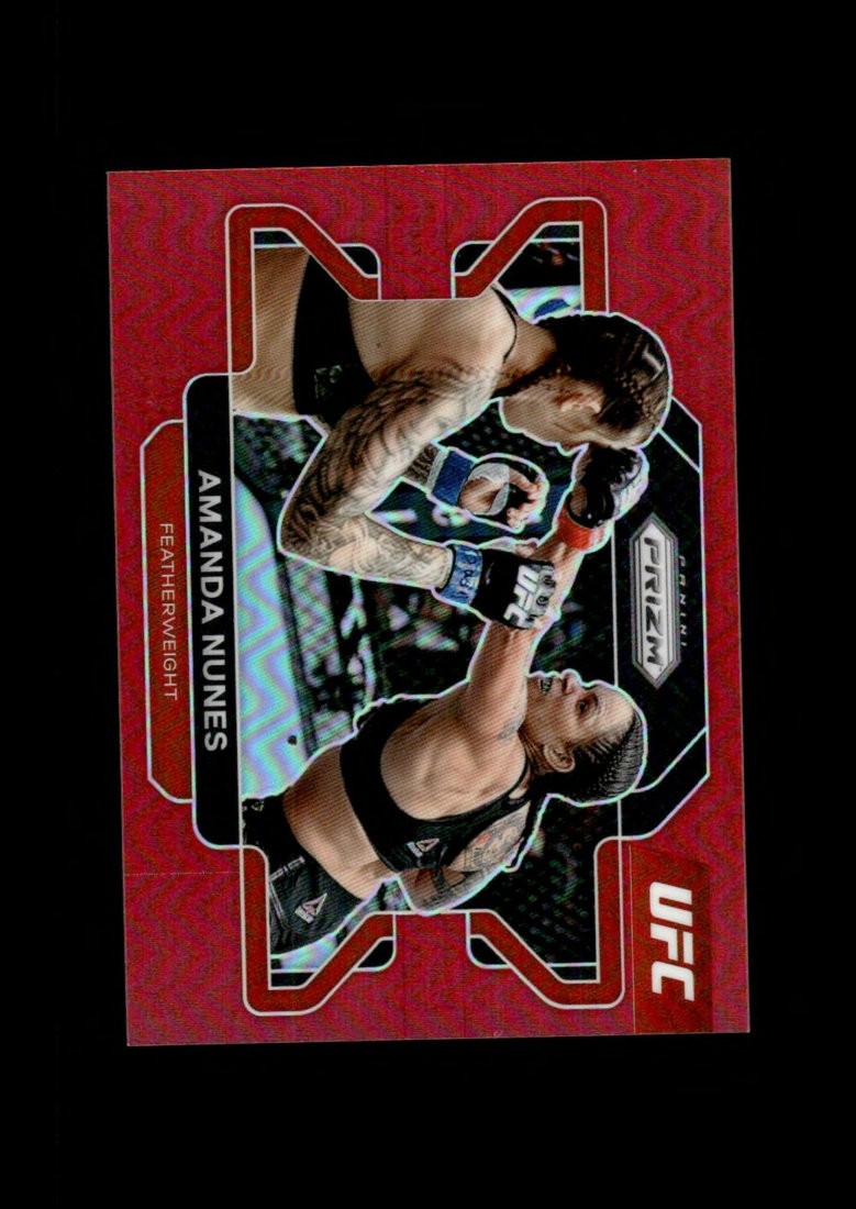 2022 Prizm UFC: # 65 Amanda Nunes Red Ref /299 NM-MT OR BETTER