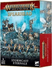 Warhammer Age of Sigmar Spearhead Stromcast Eternals - New