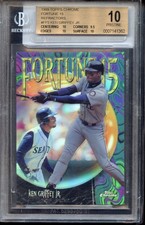 1999 Topps Chrome Ken Griffey Jr. - Fortune 15 Refractor /100 - BGS 10 Pristine