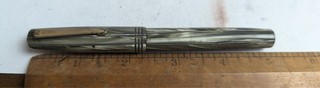 Waterman finales de 1930 vintage pluma estilográfica ojo de cerradura 14k nuevo en caja