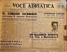 Adriatic Voice Newspapers Collection From January To April 1964 In Complete Book