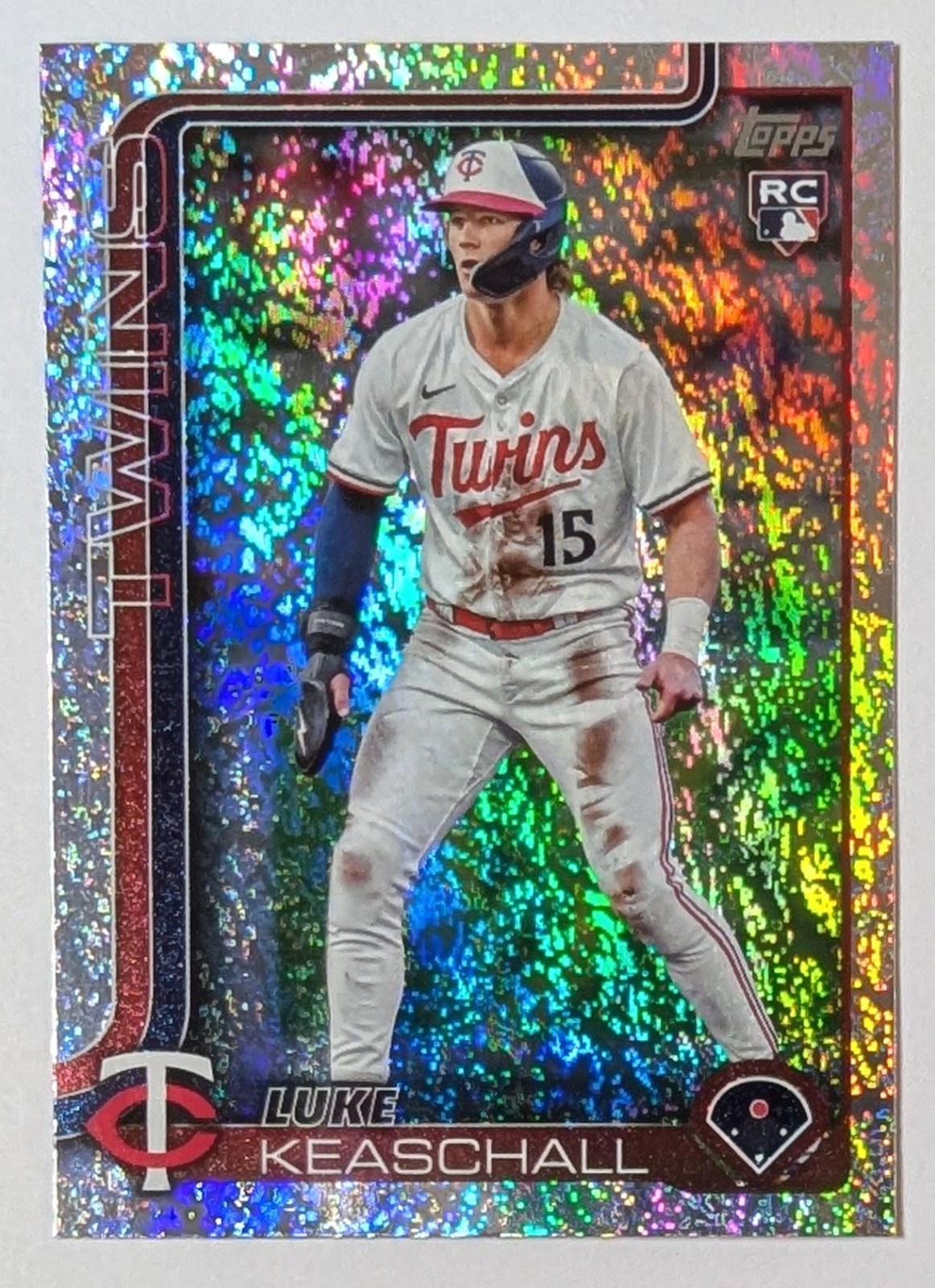 Luke Keaschall Minnesota Twins 2025 Topps Update #US16 Holo Foil Rookie