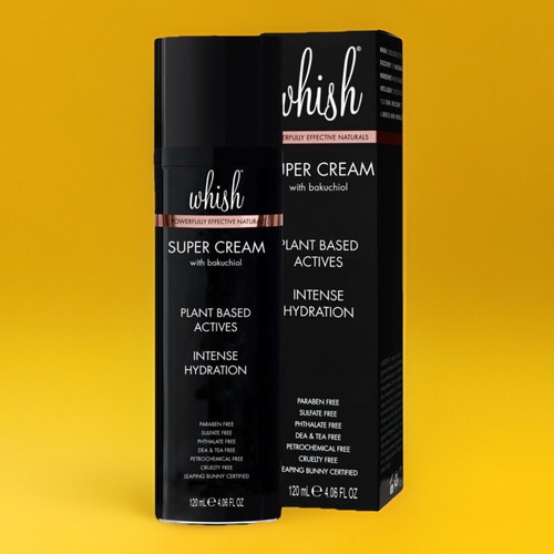WHISH Super Cream w/Bakuchiol Fine lines Hydrate Wrinkles 4.06 fl oz AUTHENTIC