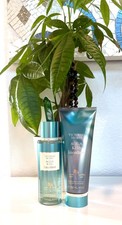 Victoria  s Secret AQUA KISS Vacation Fragrance Mist  Body Lotion Set