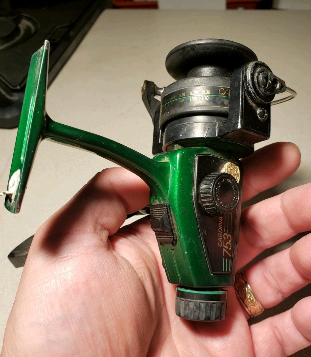 Vintage Abu Garcia Cardinal 753 Spinning Reel - Green | eBay