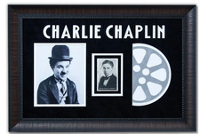 Charlie Chaplin Signed Photo Without Tramp Mustache Autograph Hollywood Rare