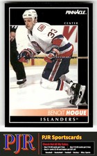 Benoit Hogue 1992-93 Pinnacle #62 New York Islanders