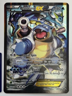 Blastoise EX XY122 20th Anniversary Europe Exclusive JUMBO Near