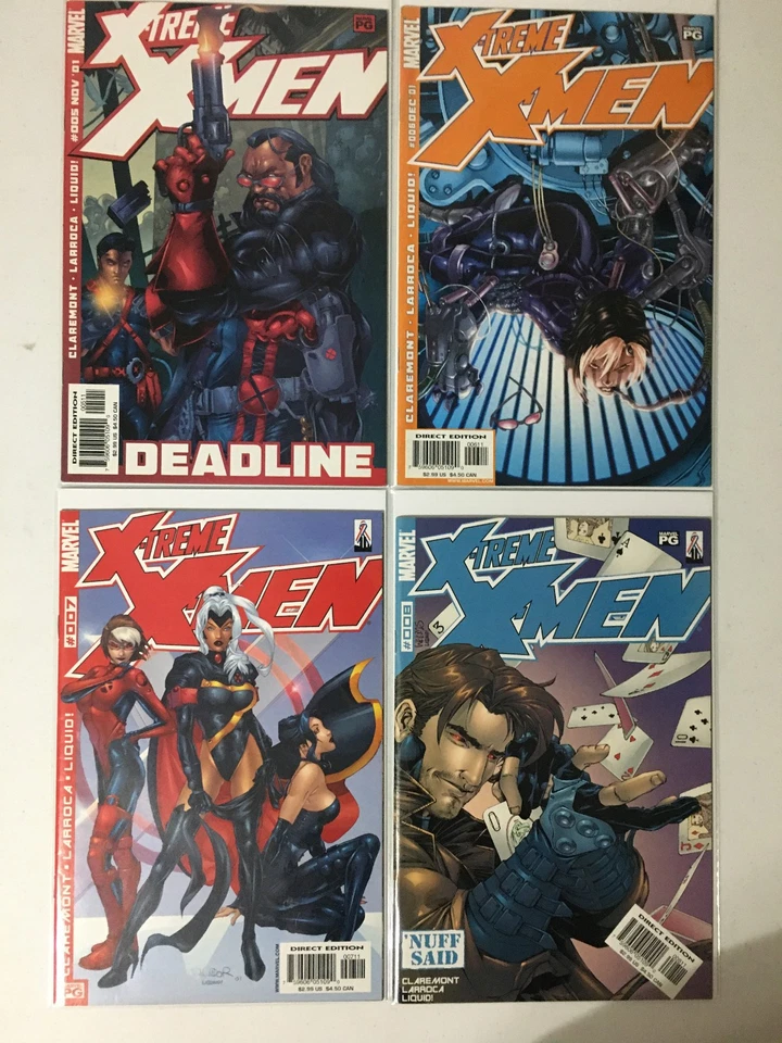 X-Treme X-Men (2001) Vol. 1 Lote de 47 Cómics - Serie Completa Edición #1-46 Foto 3 de 4