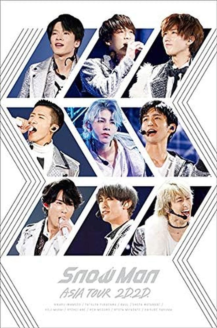 アイドル  Man ASIA TOUR 2D.2D. Blu-ray Blu-ray Snow Man ASIA TOUR 2D.2D. (2-Disc Blu-ray) Standard