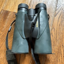 Nikon Sporter EX 10x50 Waterproof Binoculars Box,Case/Strap 2x Lens Caps Missing