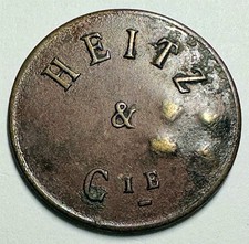 France, Strasbourg - c1930 Heitz & Cie 1 Franc Token