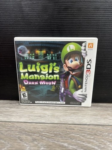 Case and manual Only  - Luigi's Mansion Dark Moon (Nintendo 3DS) NO GAME