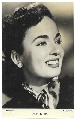 Ann Blyth - Schauspielerin - Postkarte - RKO Radio (1B)