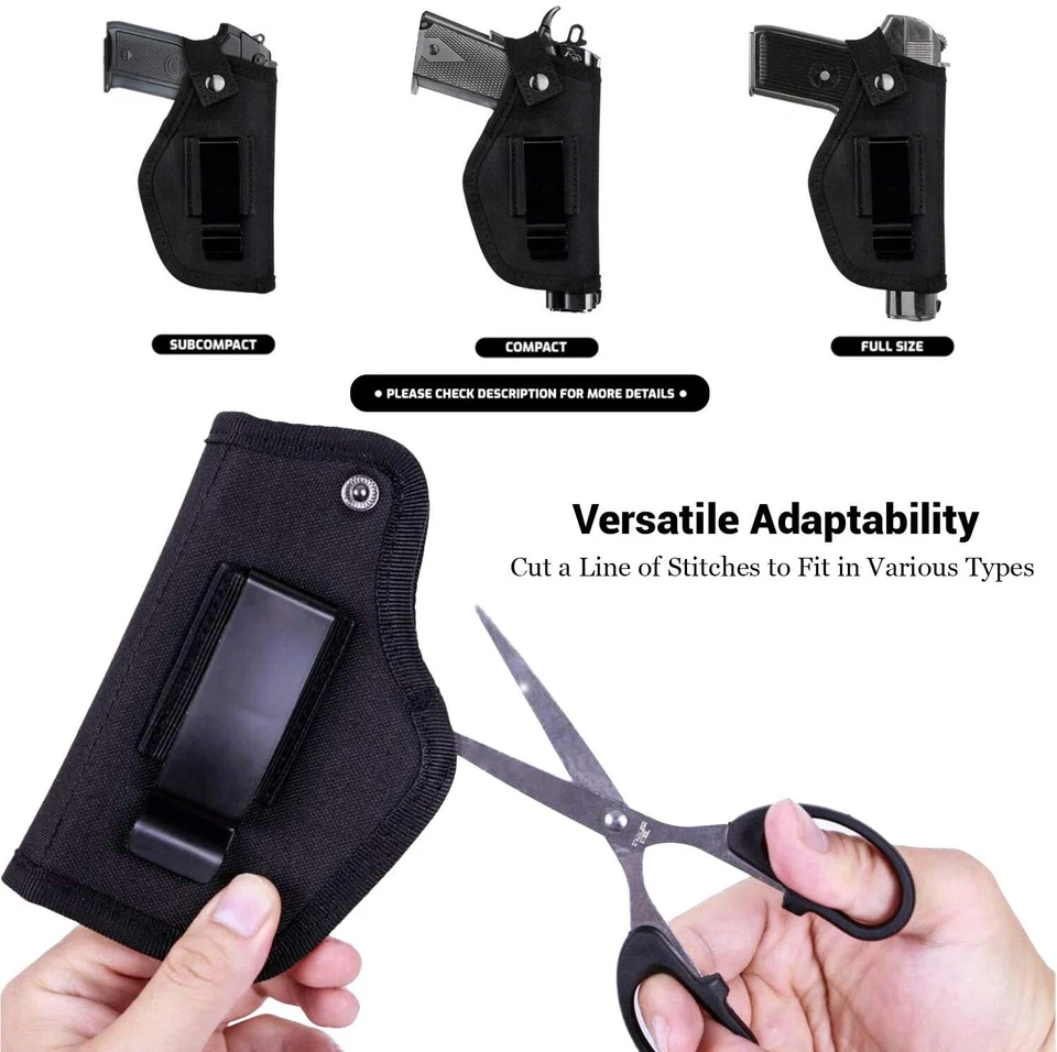 Tactical Concealed Carry Left/Right Hand IWB OWB Gun Holster /Choose Gun Model - Image 4 of 4