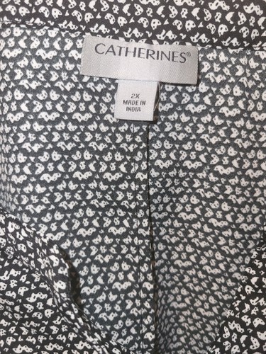 Women's Shirt, Top,  Size 2X- 3X ,  Catherine, 100% Polyester, Soft, Nice! - Picture 5 of 16