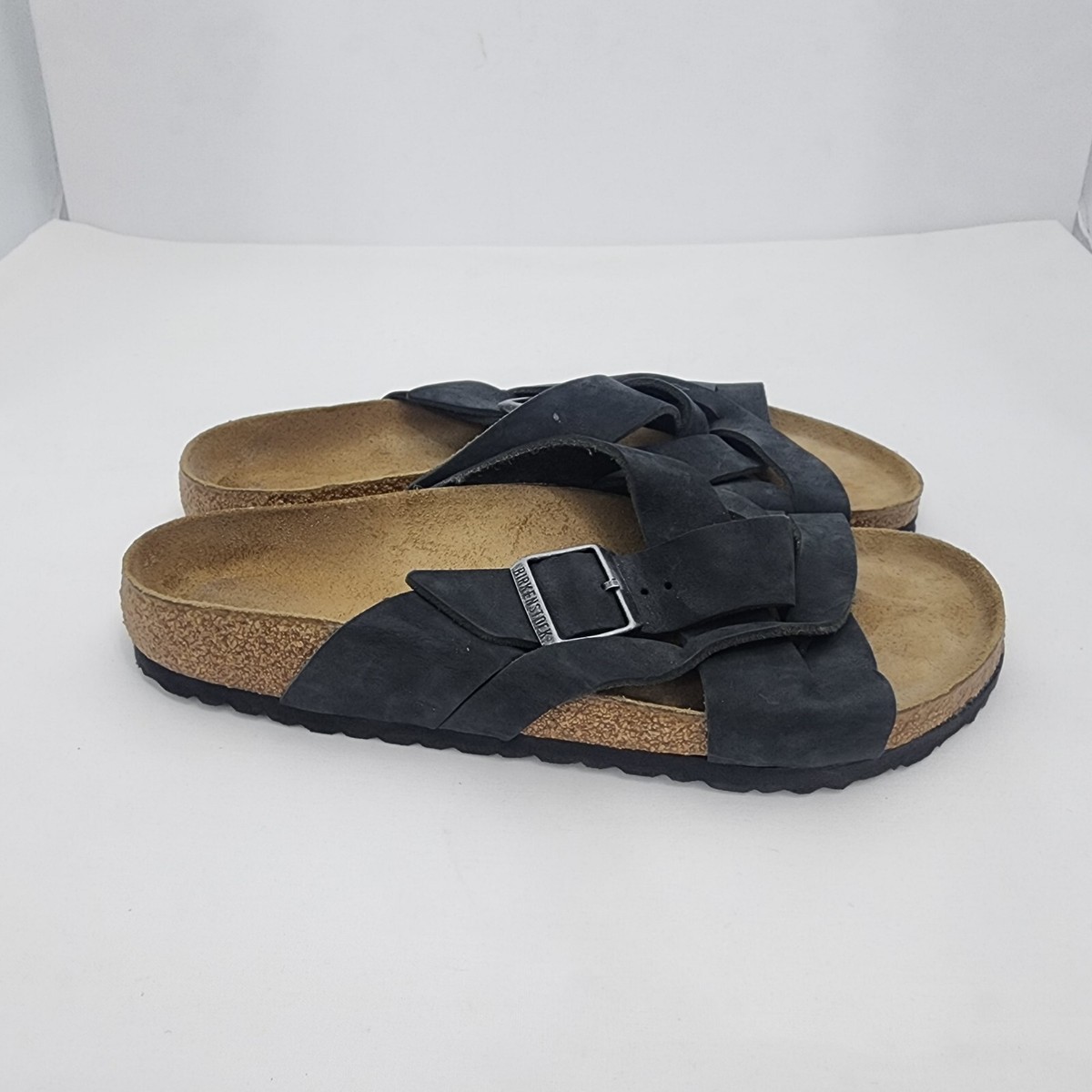 Birkenstock Lugano Camberra Old Men US 11/44 Wide Black 