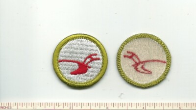 EF SCOUT BSA AGRICULTURE MERIT BADGE TYPE H MERGED 1975 INTO PLANT SCIENCE PATCH