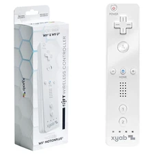 XYAB SHIFT Wireless Motion Plus Controller Remote for Nintendo Wii - White