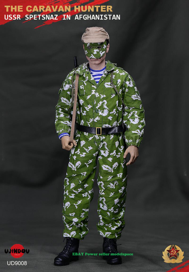 UJINDOU 1/6 UD9008 USSR Spetsnaz Afghanistan War Soldier Action
