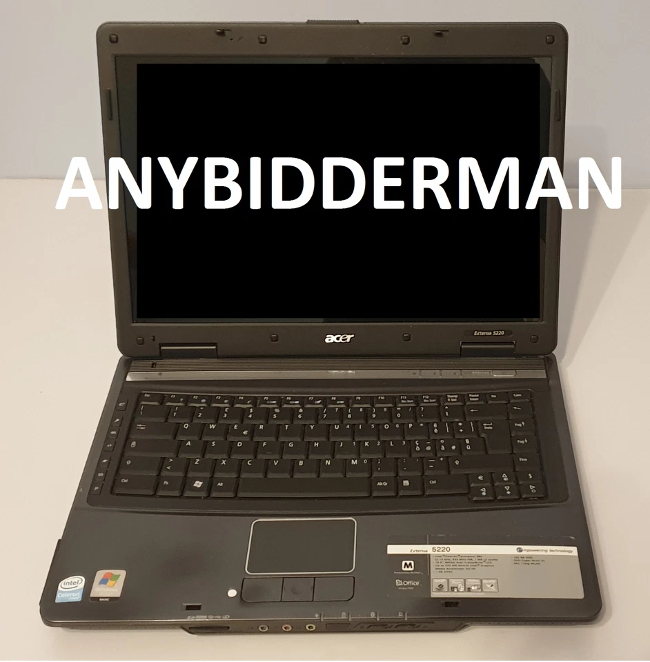 √ ACER EXTENSA 5220 Notebook Laptop - CPU Intel 2,13Ghz - Display 15,4" - DVD±DL - Immagine 4 di 4