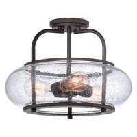 Elstead Trilogy Deckenleuchte E27 3-Fach Alte Bronze