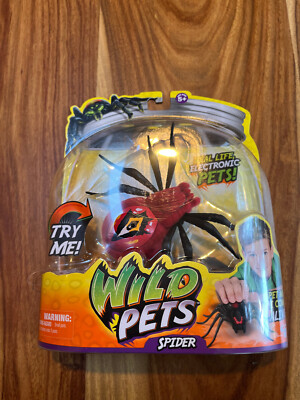 Wild Pets SPIDER Red Crawling - Battery Electronic - Eyegore