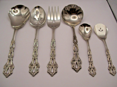 Oneida Stainless CHANDELIER 6 Piece Hostess / Serving Set