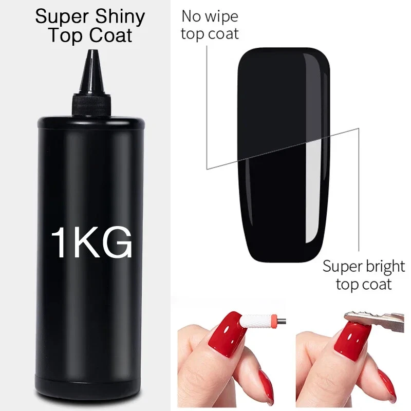 Gel esmalte base UV super brillante de larga duración 1 kg Foto 3 de 4