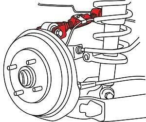 SPC Performance для 02-06 Honda CR-V/03-10 элемент задний рычаг EZ XR регулируемый Con - Изображение 2 из 3