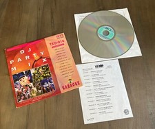 DJ Party Mix TED-016 Tip Top Laser Disc Karaoke Multi Audio New Orleans 1994
