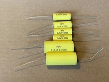 Recap Kit for KLH Model 6 Speakers Six New MPT Polypropylene Film Capacitors