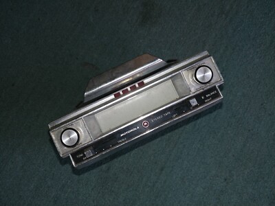 1969 MOTOROLA 8-TRACK CAR STEREO TAPE PLAYER TM713S | eBay