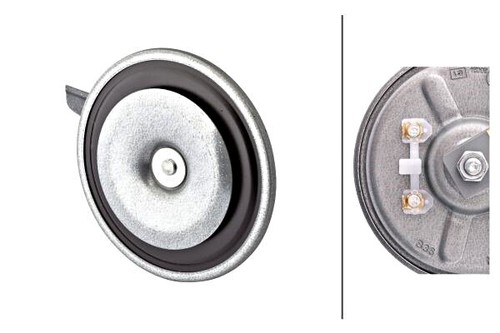 HELLA Avertisseur Sonore B36 12V – Klaxon Puissant 116 DB, 335 Hz, Idéal Pour Voiture, Camion, Moto – Qualité Allemande Fiable