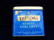 Twinings Russian Earl Grey  Loose Tea 150g Tin Supplied Free Post