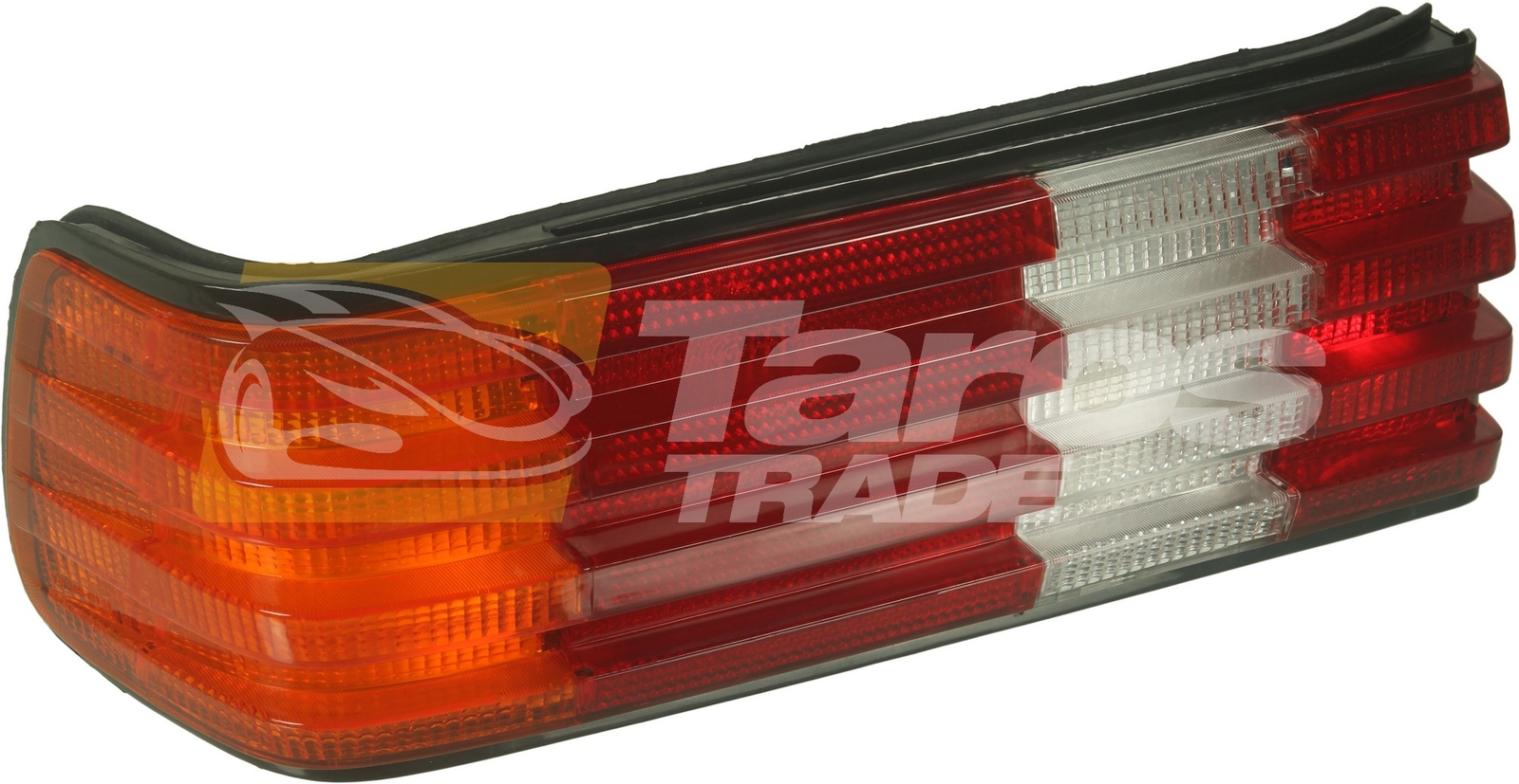 Phare AR gauche pour Mercedes Classe S W126 de 1980 à 1991 optique rouge et orange