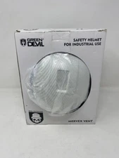 Green Devil Mervex Vent Safety Helmet Brim Hard Hat ANSI Z89.1  Fits Size 52-63