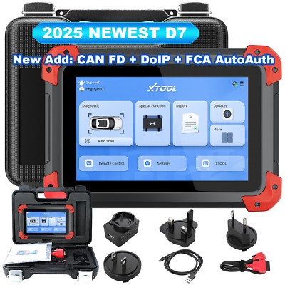 2025 XTOOL D7 OBD2 Diagnostic Full Systems Scanner 36+ Services Active Test