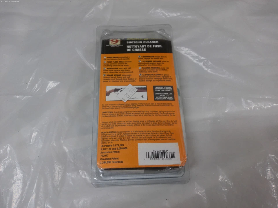 Bulter Creek 24035 Boresnake Gun Bore Cleaner For Shotgun 12 Gauge - Image 3 of 4