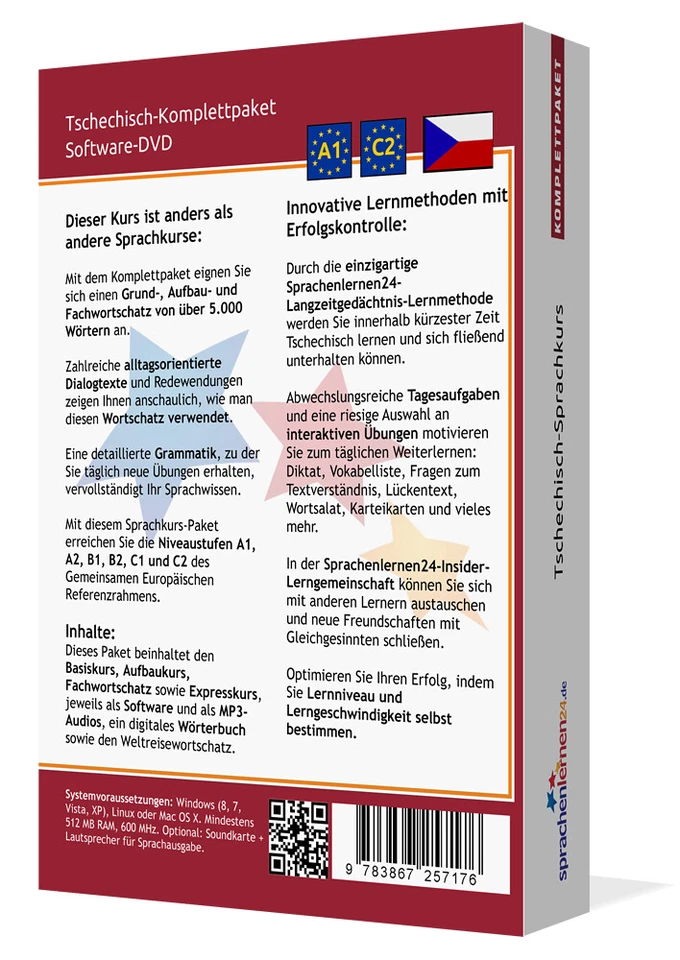 Tschechisch lernen Komplettpaket Sprachkurs Onlinekurs,Sprachenlernen24 - Bild 4 von 4