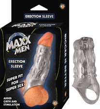 Open-Tip-Penis-Sheath-Extension-Girth-Extender-Enlarger-Erection-Enhancer-Sleeve