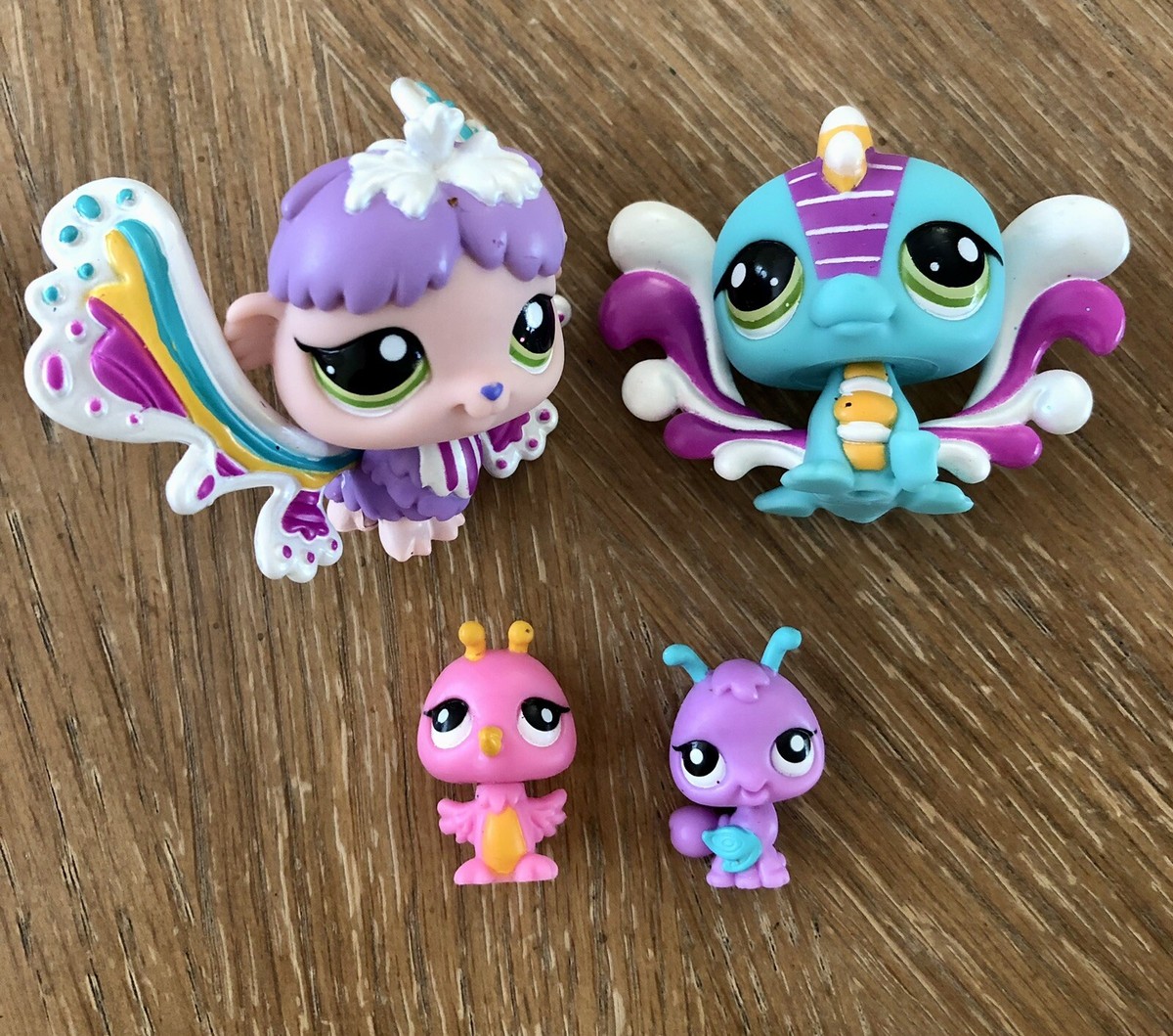 Figurine Littlest Pet Shop LPS #2720 Hasbro - Jade Rain Splash Fairy Turquoise Yeux Verts