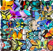 10pcs Butterfly Stickers Monarch Colorful Vinyl Die Cut Sticker Buy 2 Get 1 Free
