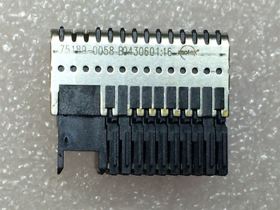 75189-0058 MOLEX 6 ROW VHDM LITE DCARD ASSY LF 1 UNIT