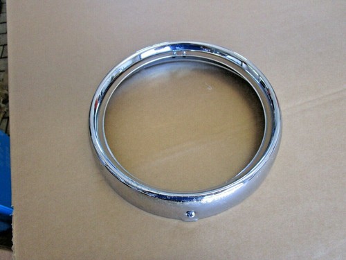 Oldtimer Mercedes VW Chrom Lampenring Scheinwerfer Zierring ca. Ø180mm Bosch