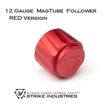 Strike Ind Shotgun Magazine Follower for 12 Gauge High Visibility - RED -NEW