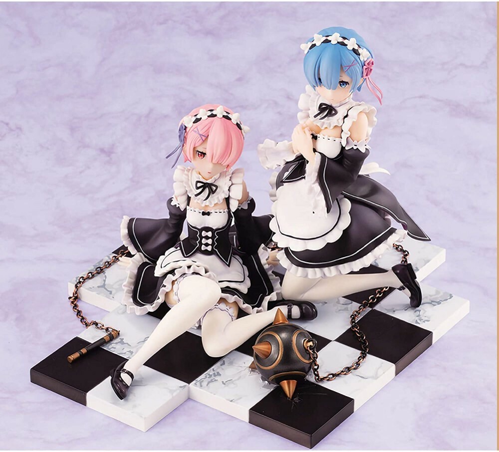 Re:Zero Starting Life in Another World RAM & REM w/SP Stand