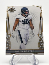 JALEN CARTER 2023 LEAF TRINITY FOOTBALL MEGA BOX BASE CARD EAGLES